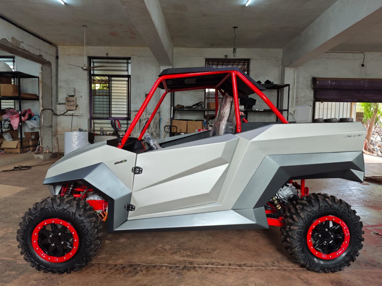 Electric ATV 4x4 - Tachyon 4x4 - 110 km on electricity